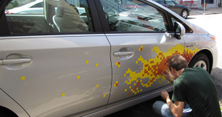 Illustration for article titled How To Add 8-Bit Flames To Your Toyota Prius